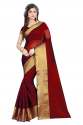 Designer Cotton Silk Saree thumb 7