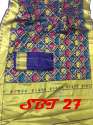 Designer Ikkat Work  Saree  thumb 1