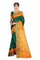 Desining printed Bandhni Silk Saree thumb 10