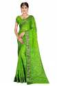 Desining printed Bandhni Silk Saree thumb 6