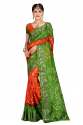 Desining printed Bandhni Silk Saree thumb 8