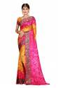 Desining printed Bandhni Silk Saree thumb 9