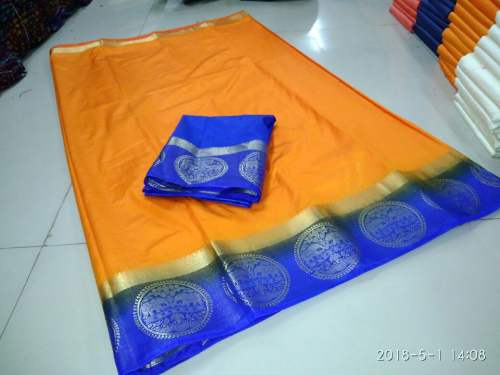 double hathi kanjeevaram style saree
