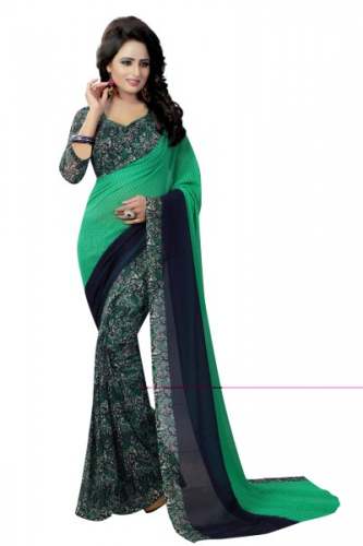 exclusive georgette saree