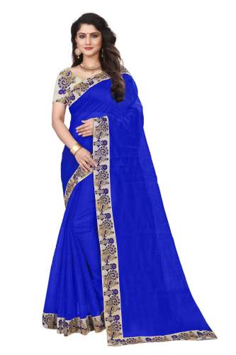 Fancy Chanderi Cotton Saree 