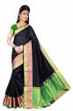 Fancy Cotton Saree With Blouse Piece thumb 4