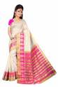 Fancy Cotton Saree With Blouse Piece thumb 8
