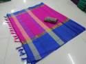 Fancy Cotton Silk Saree With Jhalar thumb 1