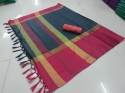 Fancy Cotton Silk Saree With Jhalar thumb 3