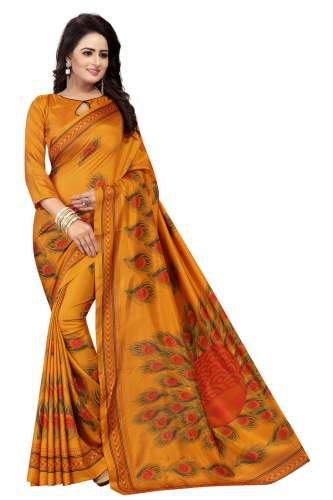Fancy Designed Malgudi Silk Sarees