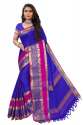 Fancy Designer Cotton Silk Saree thumb 7