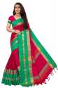 Fancy Designing Cotton Silk Saree thumb 1