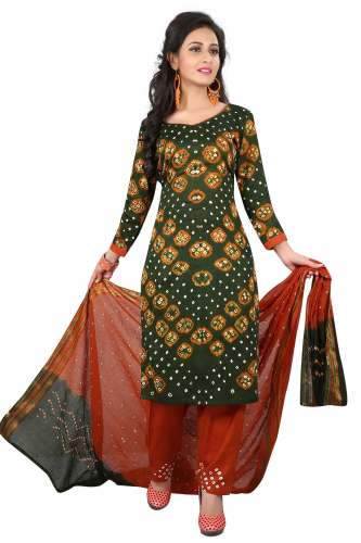 Fancy pattern cottan dress material 