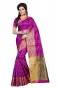 Fancy Printed Cotton Silk Saree