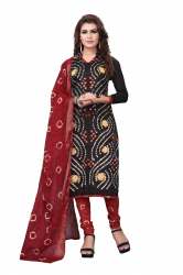 Fancy printed dress material