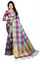 Fancy Womens Nylon Saree thumb 6