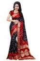 Fashion  Bandhni cotton Silk Sarees thumb 2