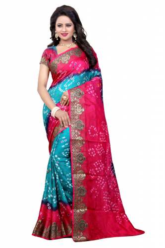 Fashion Designed Bandhni Silk Sarees 