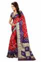 Fashion Pattern Bandhni Silk Saree thumb 3
