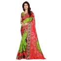 Fashion Printed Bandhni Silk Saree thumb 4