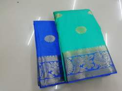 FLOWER BUTTA KANJEEVARAM STYLE SAREE