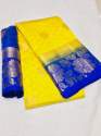Flower Butta Kanjivaram Saree With Jacquard Work thumb 2