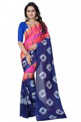 georgette designer saree