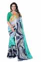 Fancy Printed Georgette  Sarees thumb 2