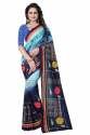 Fancy Printed Georgette  Sarees thumb 4