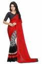 georgette printed saree 1 thumb 4