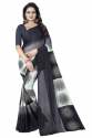 georgette printed saree for womens thumb 6