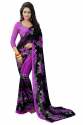georgette printed saree thumb 1