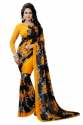 georgette printed saree thumb 2