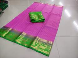 hathi iran kanjeevaram style saree