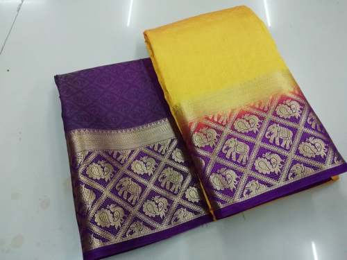 hathi more kanjeevaram style saree