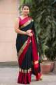igna cotton silk saree thumb 10