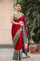 igna cotton silk saree thumb 8