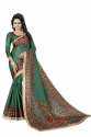 Khadi Printed Kalamkari  Sarees thumb 1