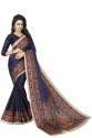 Khadi Printed Kalamkari  Sarees thumb 3