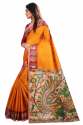 Printed Khadi Kalamkari  Sarees thumb 7