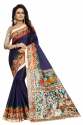 Silk Kalamkari  Sarees thumb 3