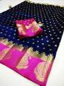 Kanjivaram heavy silk saree thumb 3