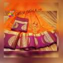 Kanjivaram Jacquard silk saree thumb 3