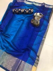 Ladies cotton silk saree