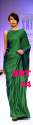 Ladies Fancy Plain Satin Saree thumb 1