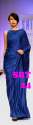 Ladies Fancy Plain Satin Saree thumb 4