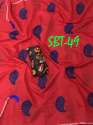 Ladies Heavy Embroidery Work Cotton Saree thumb 4