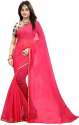 Ladies Wear Plain Chanderi Cotton Saree  thumb 3