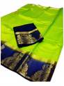 loving peacock kanjeevaram style saree