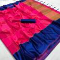 MAKHMAL CHECKS COTTON SILK SAREE
